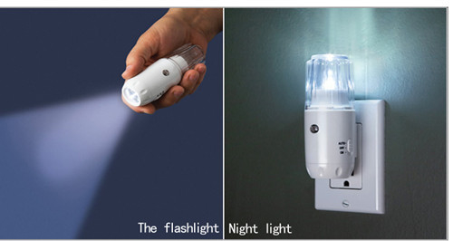 Ενέργεια - φως νύχτας των επανακαταλογηστέων οδηγήσεων αποταμίευσης, 3 σε 1 φως νύχτας φωτοανιχνευτών των οδηγήσεων